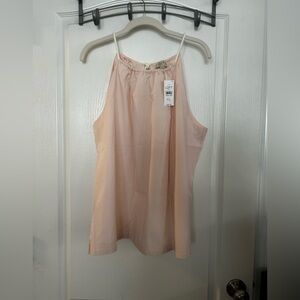 LOFT Blush Pink Spaghetti Strap Tank Top